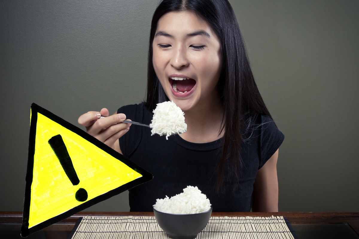 Quando non mangiare riso