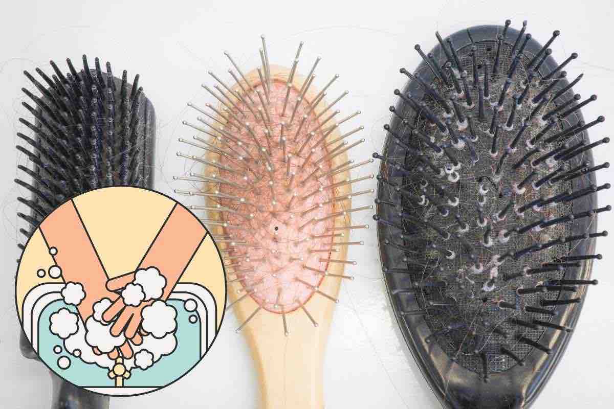 Come pulire spazzole e pettini