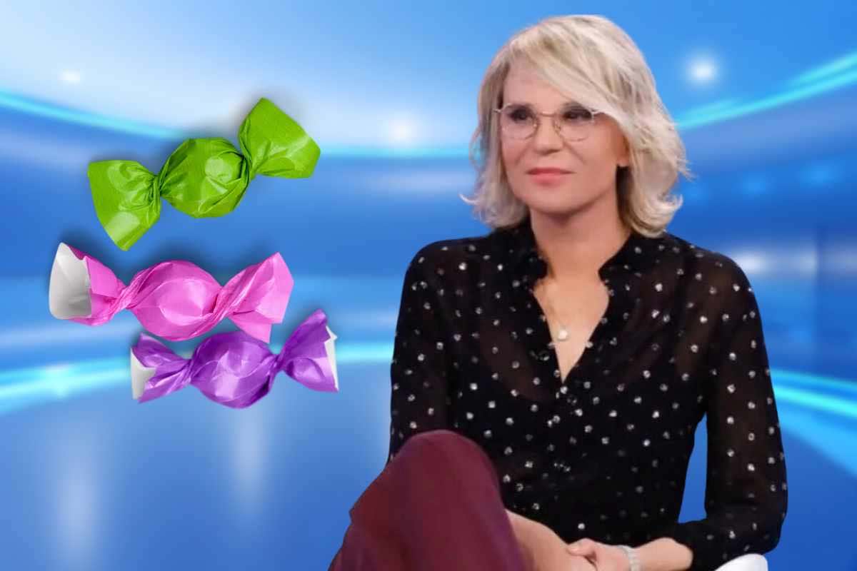 Maria de filippi perchè mangia caramelle